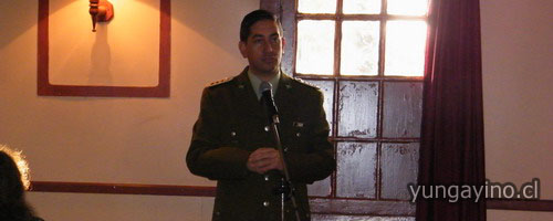 Celebración del Aniversario Nº 83 de Carabineros de Chile en Yungay