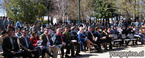 Acto Cívico y Muestra Pictórica en Yungay