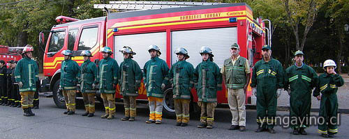 Bomberos de Yungay