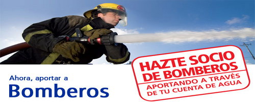 Hazte Socio de Bomberos Aportando a Través de su Cuenta de Agua