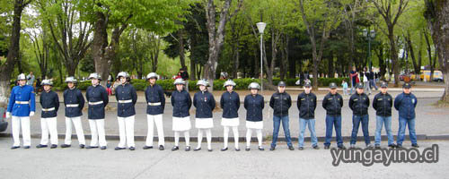 Última Ceremonia de Aniversario de la Escuela de Cadetes Bomberos de Yungay