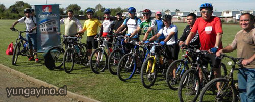 Exitoso Resulto Ciclo Tour al Valle de las Vacas Organizado por Rama de Montanbike de Paneles Arauco Planta Trupan