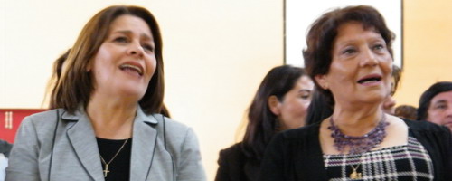 Ceremonia Despedida A Profesoras Estelia Muñoz Santibañez y Lorena Muñoz Soufflet en Yungay