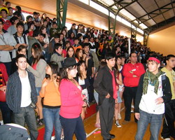 Celebración Día del Alumno Liceo en Yungay