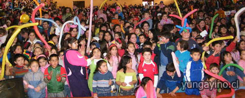 Celebración “Día del Niño” en Yungay