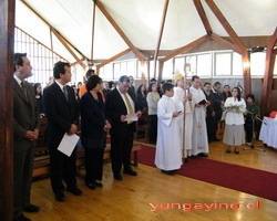 Inauguración Gruta, Cholguán Norte