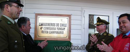 General Director de Carabineros Inauguró Reten de Campanario