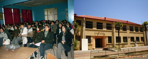 Liceo de Yungay Realiza Orientación Profesional a sus Alumnos