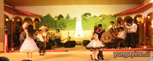 Muestra Nacional de Cueca Escolar en Yungay