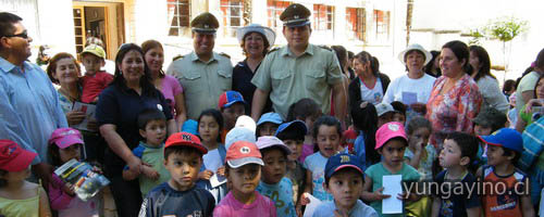 Carabineros de Yungay Lanza Campaña Para una “Navidad Segura”