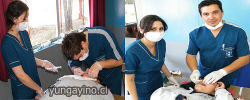 Gran Éxito Tuvo Operativo Odontológico y Kinesiológico en Yungay y Campanario