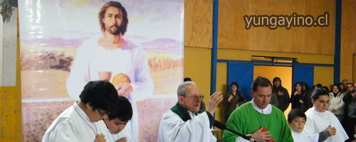 Comunidad de Yungay Saluda a Sacerdote Jorge Navarrete Guzmán Quién Cumple 60 de Misión  Sacerdotal 