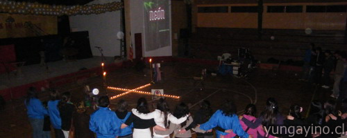 Lanzamiento de Pastoral Juvenil Católica 2010 en Yungay