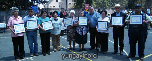 YUNGAYINO.CL - Adultos Mayores Realizaron Muestra de Platos Típicos en Yungay