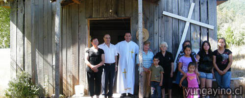 YUNGAYINO.CL - Misa en Santa Lucía Bajo de Yungay