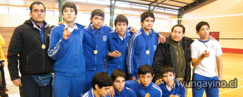 Provincial de Voleibol en Yungay