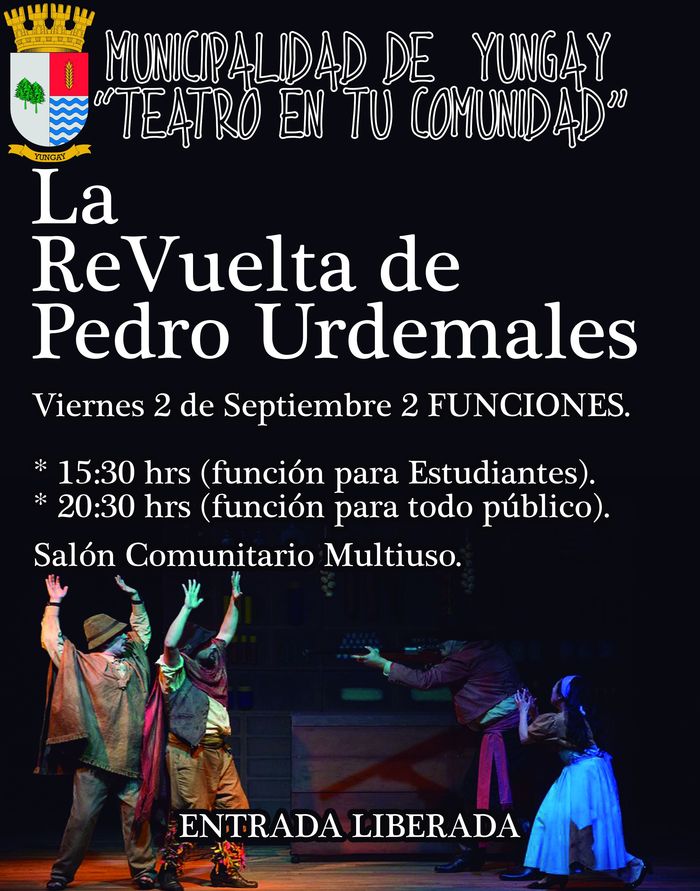 AFICHE LA REVUELTA DE PEDRO URDEMALES